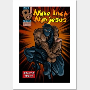 8Inch Ninjesus Posters and Art